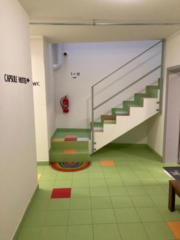 Capsule Hostel Andel Centre Spirit Prague Exterior photo